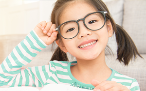 Young Child with Glasses